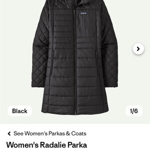 Patagonia Women's Radalie Parka - Black